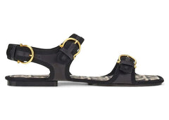 Ferragamo Sandal Black Gold (Women's)