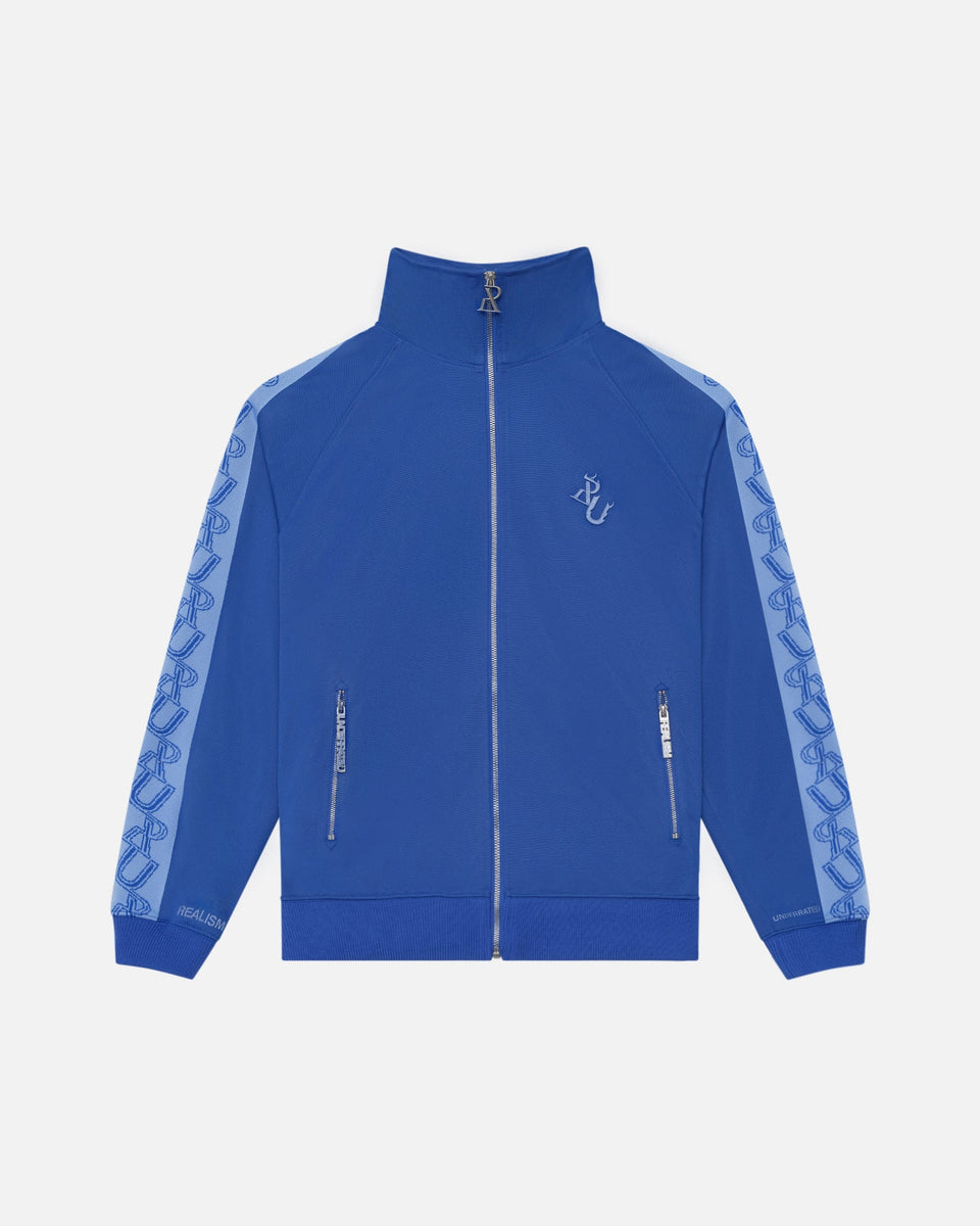 Realism SSS REALISM x UNDERRATED RUN LINE TRACK JACKET BLUE
