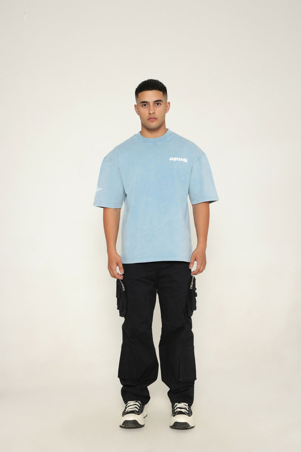 God's Shield T-Shirt ( Powder Blue)