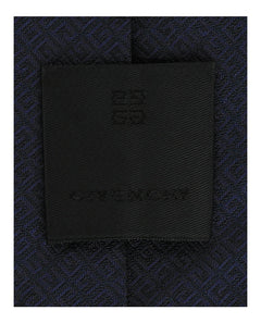 Givenchy 4G Silk Tie Navy/Blue