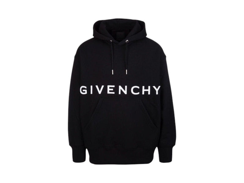 Givenchy 4G Slim Fit Hoodie Black/White