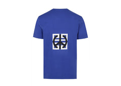 Givenchy Classic Fit Bonded T-Shirt Ocean Blue