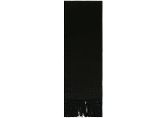 Givenchy Diagonal Logo Evening Scarf Black