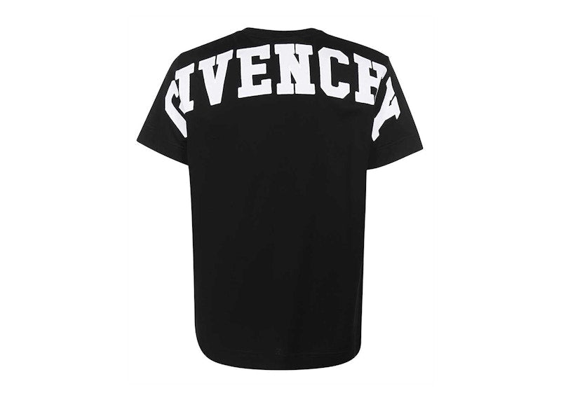 Givenchy Eiffel Tower Back Logo T-Shirt Black/White