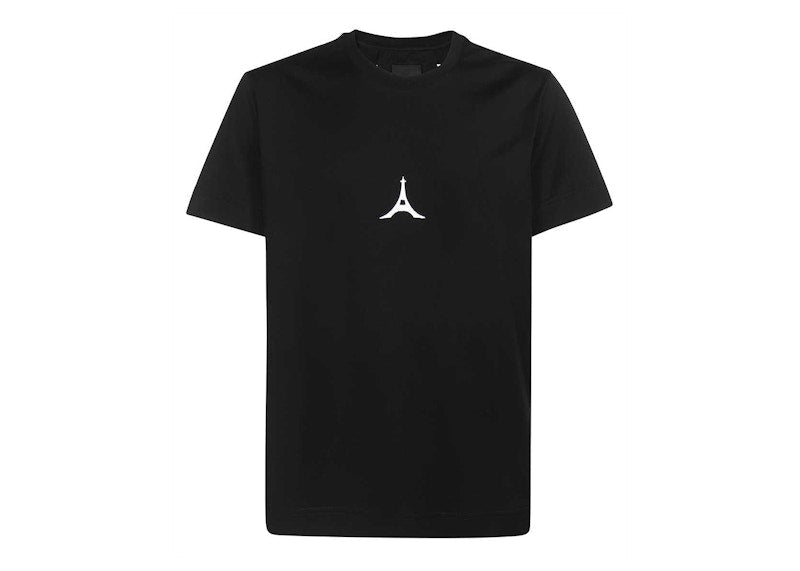 Givenchy Eiffel Tower Back Logo T-Shirt Black/White