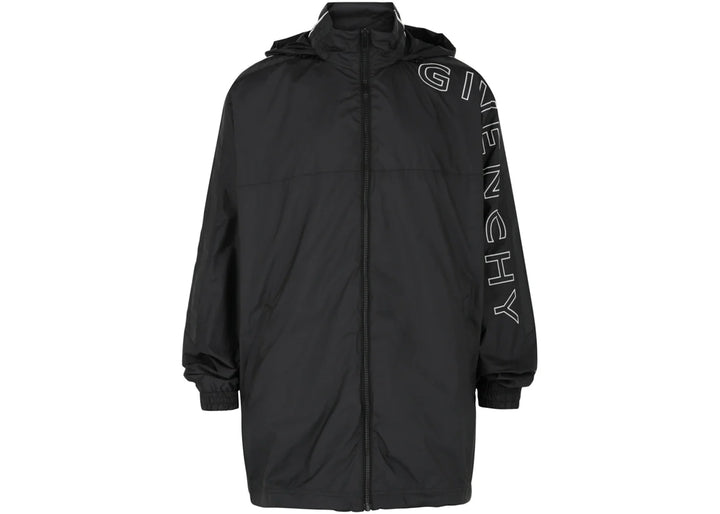 Givenchy Embroidered Logo Windbreaker Black