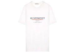 Givenchy Label Oversized T-Shirt White
