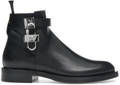 Givenchy Lock Ankle Boots Black