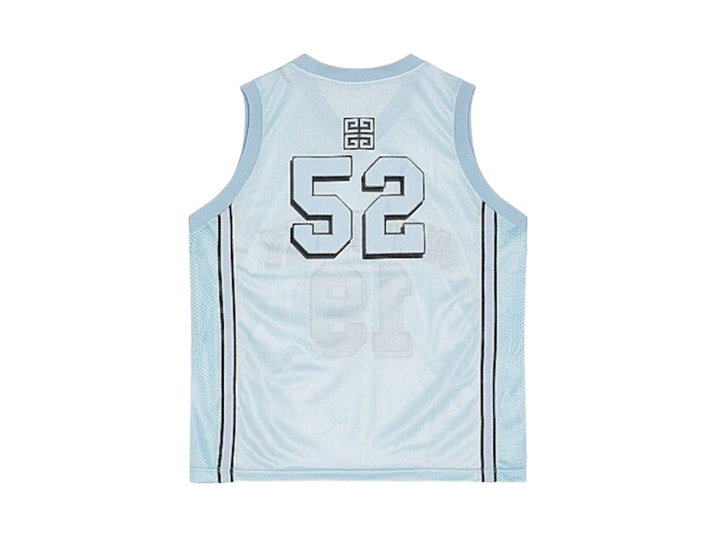 Givenchy Mesh Basketball Jersey Light Blue