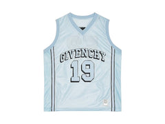 Givenchy Mesh Basketball Jersey Light Blue