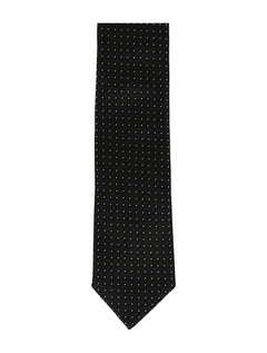 Givenchy Micro Design Silk Tie Black