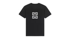 Givenchy Oversized Logo Embroidered T-Shirt Black