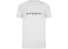 Givenchy Reverse Logo T-Shirt White/Black