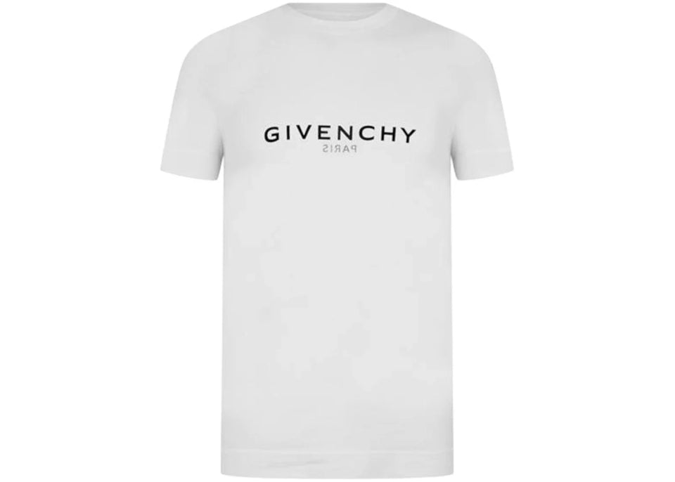 Givenchy Reverse Logo T-Shirt White/Black