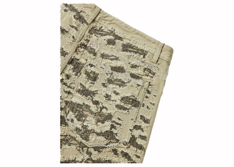 Givenchy Slim-Fit Distressed Jeans Green