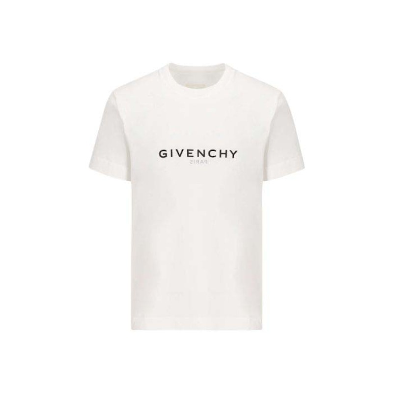 Givenchy Slim Fit Logo T-Shirt White