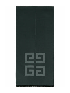 Givenchy Split Oblong Scarf Grey