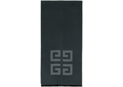 Givenchy Split Oblong Scarf Grey
