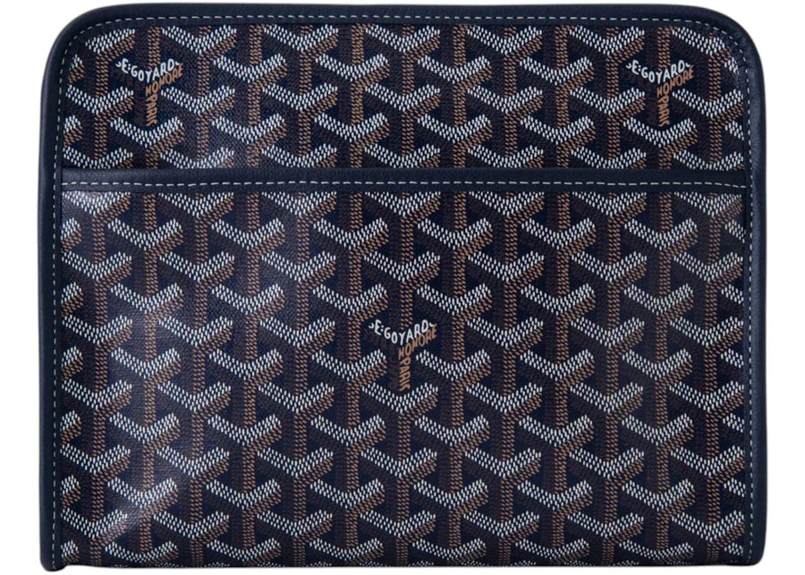 Goyard Jouvence Toiletry Bag MM Dark Blue