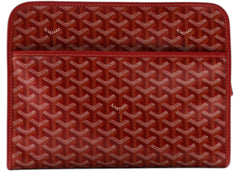 Goyard Jouvence Toiletry Bag MM Red