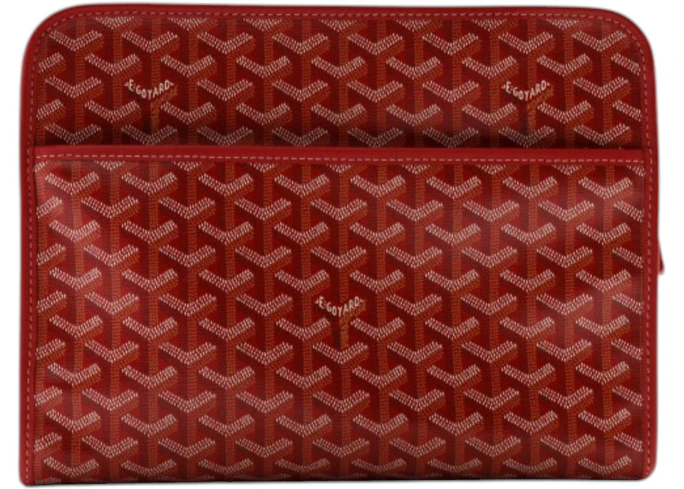Goyard Jouvence Toiletry Bag MM Red