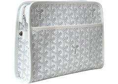 Goyard Jouvence Toiletry Bag MM White