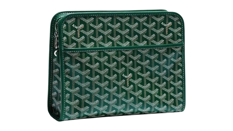 Goyard Jouvence Toiletry Bag PM Green