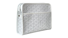 Goyard Jouvence Toiletry Bag PM White