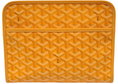Goyard Jouvence Toiletry Bag PM Yellow