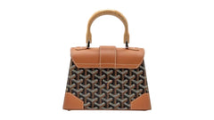 Goyard Saigon Structure Mini Bag Black/Tan