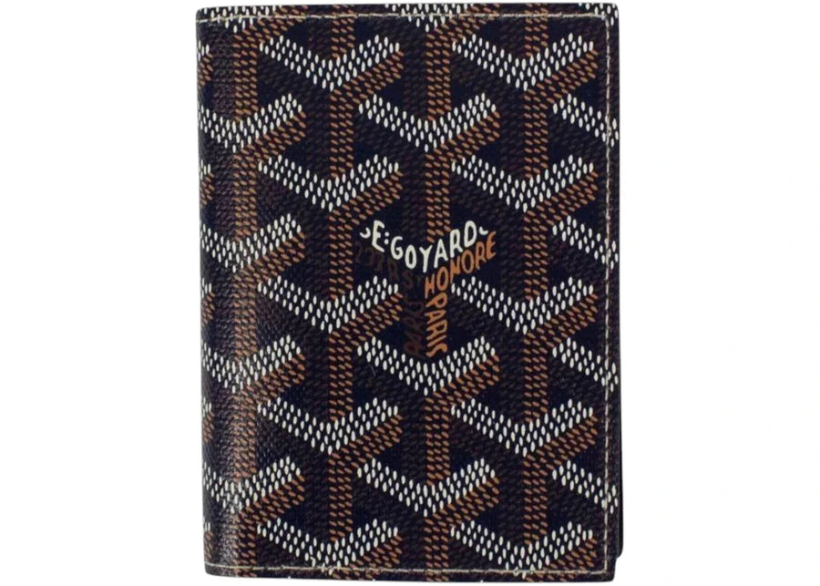 Goyard Saint Marc Card Holder Navy Blue