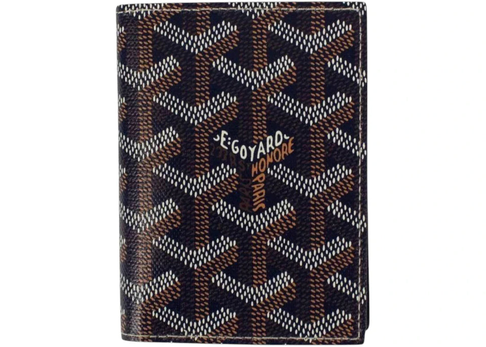 Goyard Saint Marc Card Holder Navy Blue
