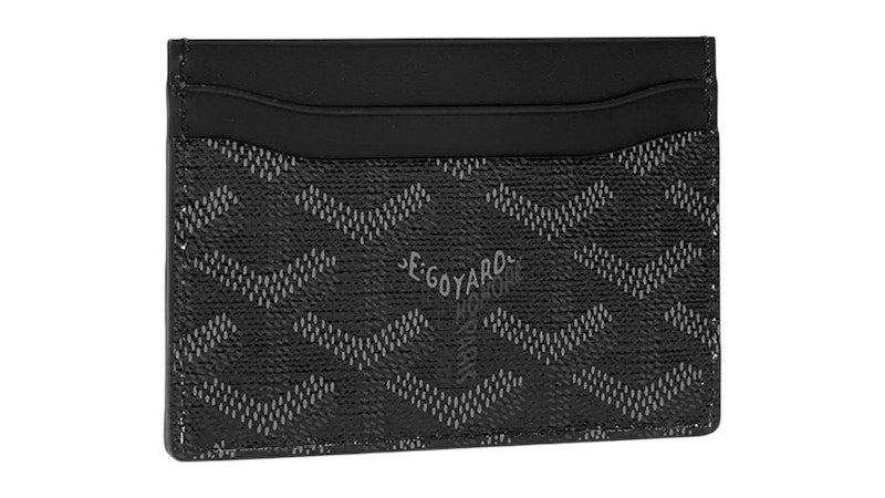 Goyard Saint-Sulpice Card Wallet Jet Black
