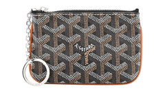 Goyard Sénat Nano Key Pouch Black/Tan