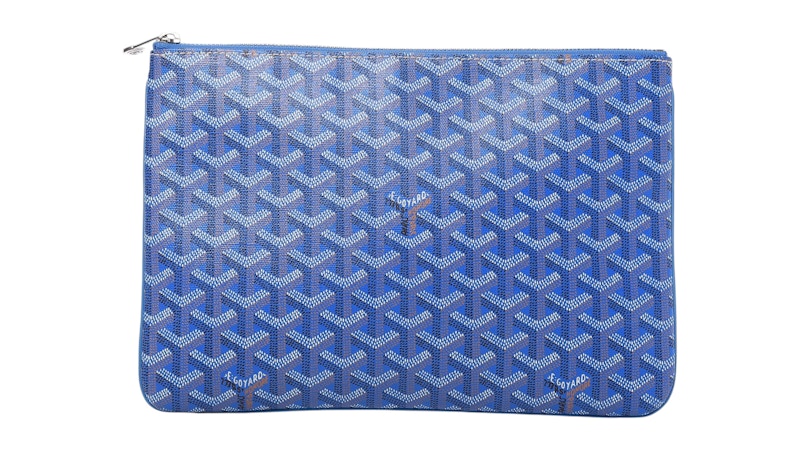 Goyard Senat Pouch MM Sky Blue