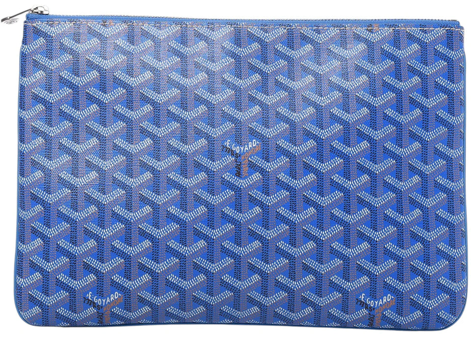 Goyard Senat Pouch MM Sky Blue
