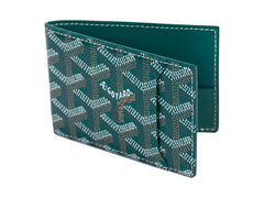 Goyard Slot Wallet Victoire Companion Goyardine Green