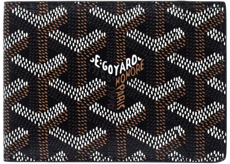 Goyard Victorie Insert Card Holder Black