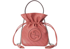 Gucci Blondie Mini Bucket Bag Pink