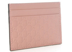 Gucci Card Case Microguccissima (5 Card Slot) Soft Pink