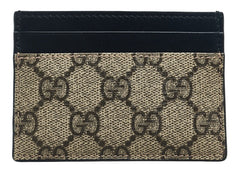 Gucci Card Case Supreme Beige/Black