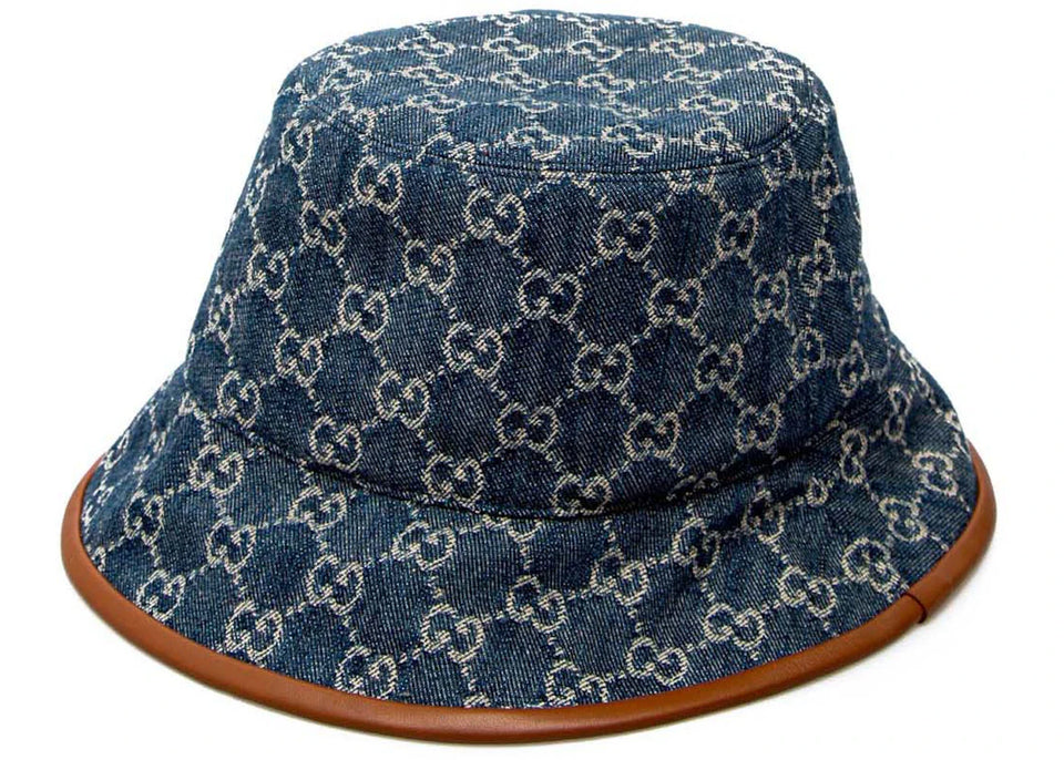 Gucci GG Bucket Hat Blue/Brown