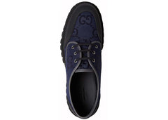 Gucci Gg Laced-Up Shoes Navy