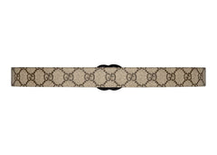 Gucci GG Marmont Thin Belt GG Supreme Beige/Ebony