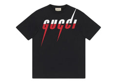 Gucci Blade Print T-Shirt Black/Red/White