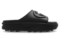 Gucci Interlocking G Slide Black