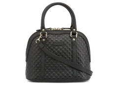 Gucci Microguccissima Dome Bag Small Black
