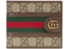Gucci Ophidia GG Wallet Beige/Ebony