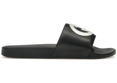 Gucci Slide Interlocking G Leather Black