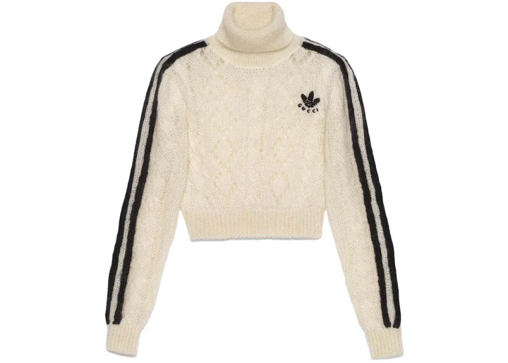 Gucci x adidas Mohair Knit Sweater Ivory